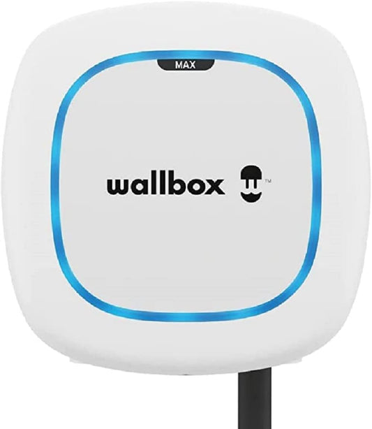 Wallbox Pulsar Max Wit 11kw 5 meter laadkabel - Slimmelaadpunt.nl
