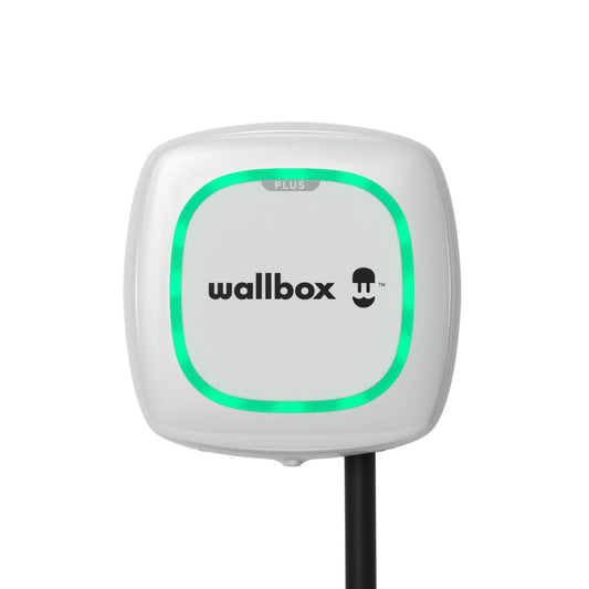 Wallbox Pulsar Plus wit 11kw 5 meter laadkabel - Slimmelaadpunt.nl